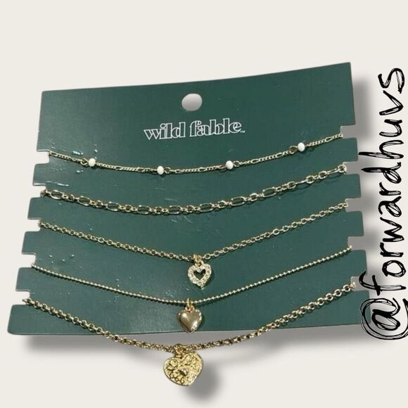 Bundle Sale 3 for $15 | Wild Fable Necklace Set – 5 Gold Tone Designs - Picture 4 of 9